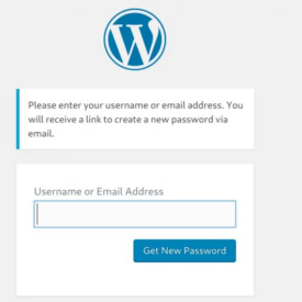 How to reset password user for admin in wordpress