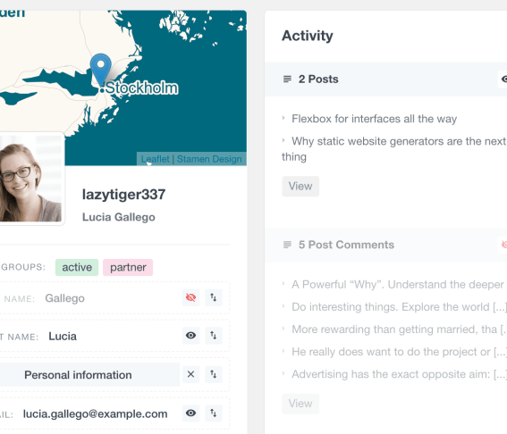 How to show personalized content to different users in wordpress