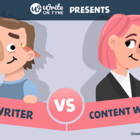 Differences similarities of copywriting vs content writing