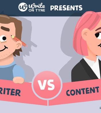 Differences similarities of copywriting vs content writing