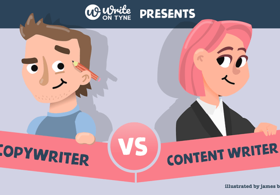 Differences similarities of copywriting vs content writing