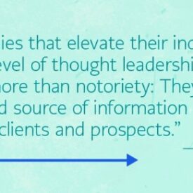 5 reasons why thought leadership marketing is essential for technology firm