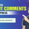 How to notify users when their comment is approved in wordpress