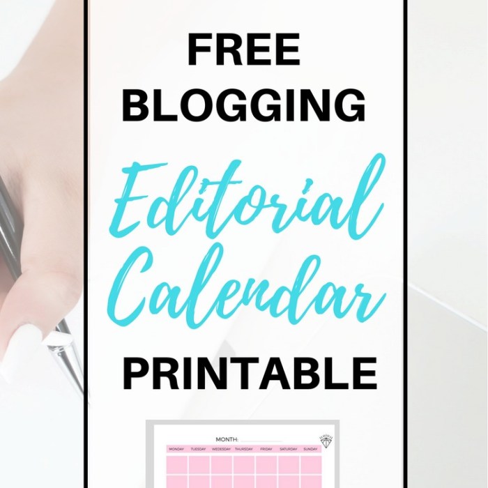 Free twitter editorial calender