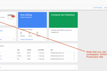 Creating a new google analytics property using google tag manager gtm