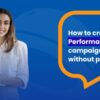 Performance max feed only campaigns
