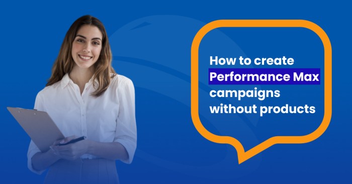 Performance max feed only campaigns