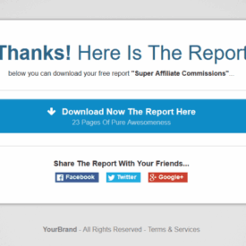 How to check thankyou page template