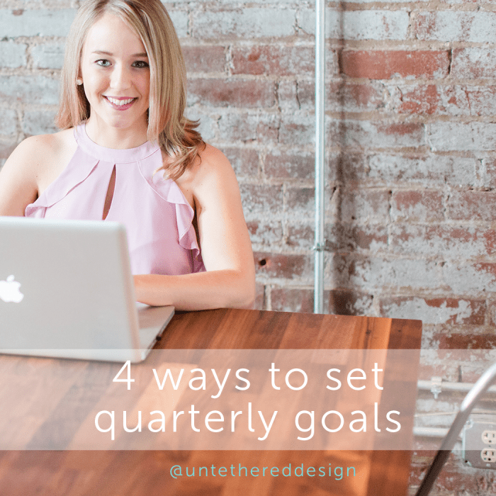 People first value for quarterly goal setting