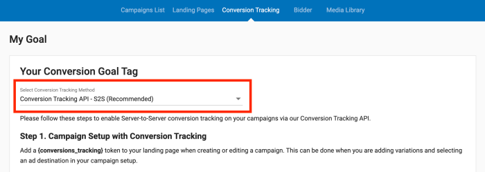 Conversion tracking makes tracking your roi easy