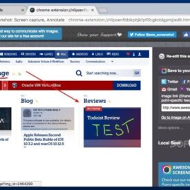Screenshot awesome google chrome