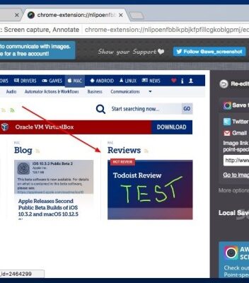 Screenshot awesome google chrome