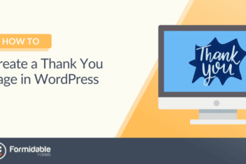 How to create a thank you page in wordpress