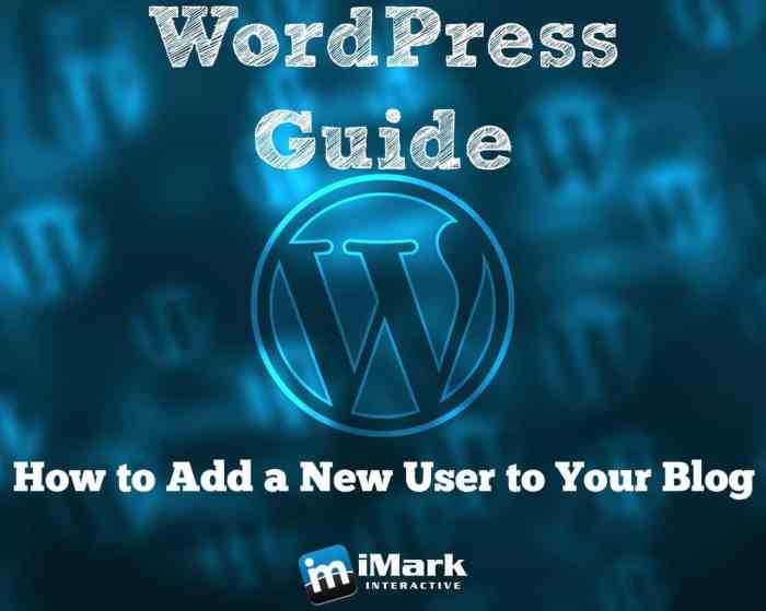 How to add new user in wordpress
