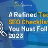 Ultimate technical seo checklist service businesses