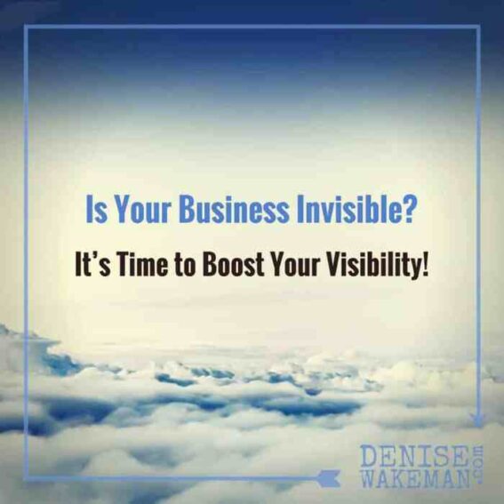 Are you invisible why expanding professional visibility is critical for you