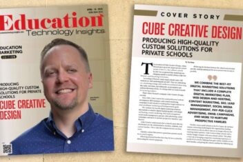 Cube creative featured in education technology insights magazine