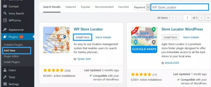 How to add google maps store locator in wordpress