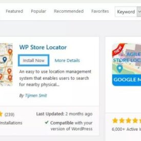How to add google maps store locator in wordpress